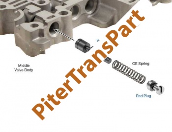 Клапан U660e solenoid modulator (ремонтный) (47740-25K)